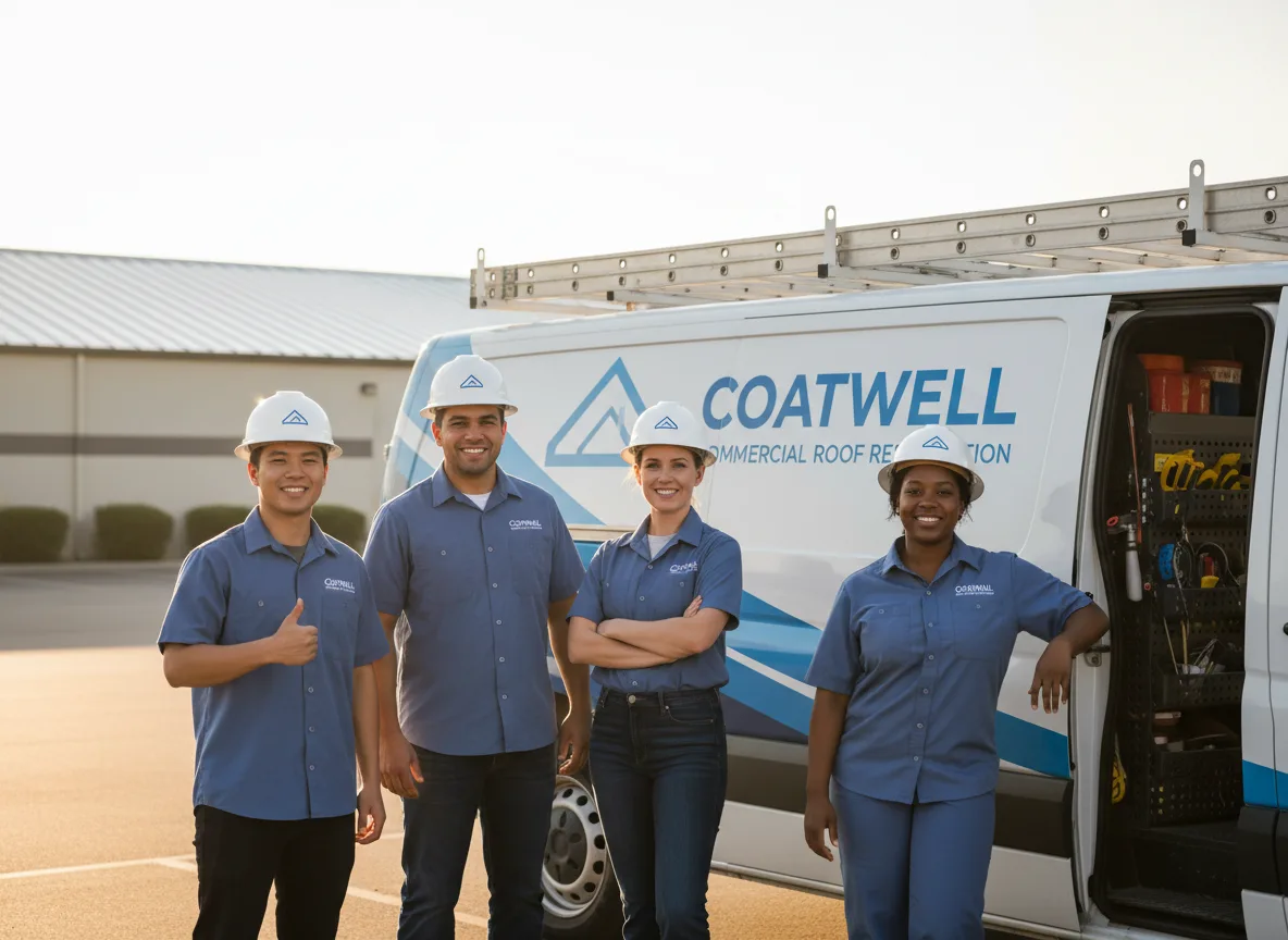 Commercial roof coating company in Edina, MO
